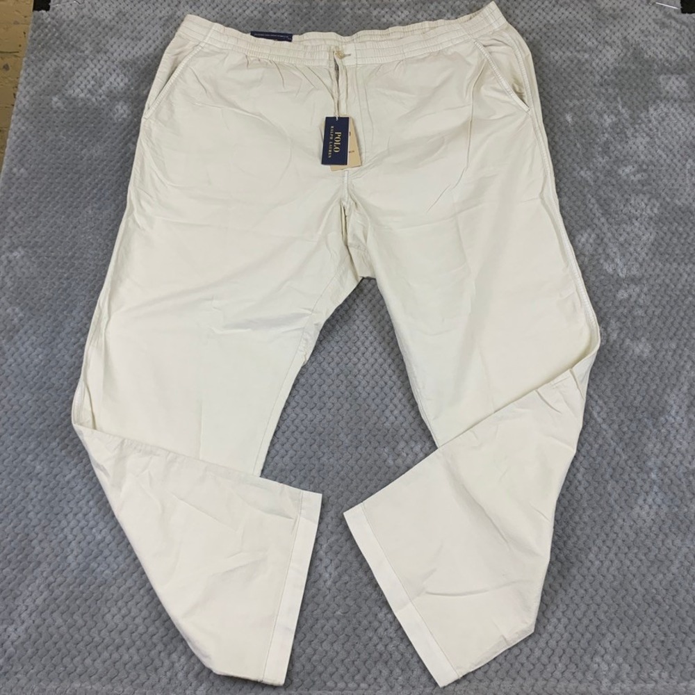 Polo Ralph Lauren Mens 4XLT Classic Fit Natural Cotton Drawstring Pants NEW